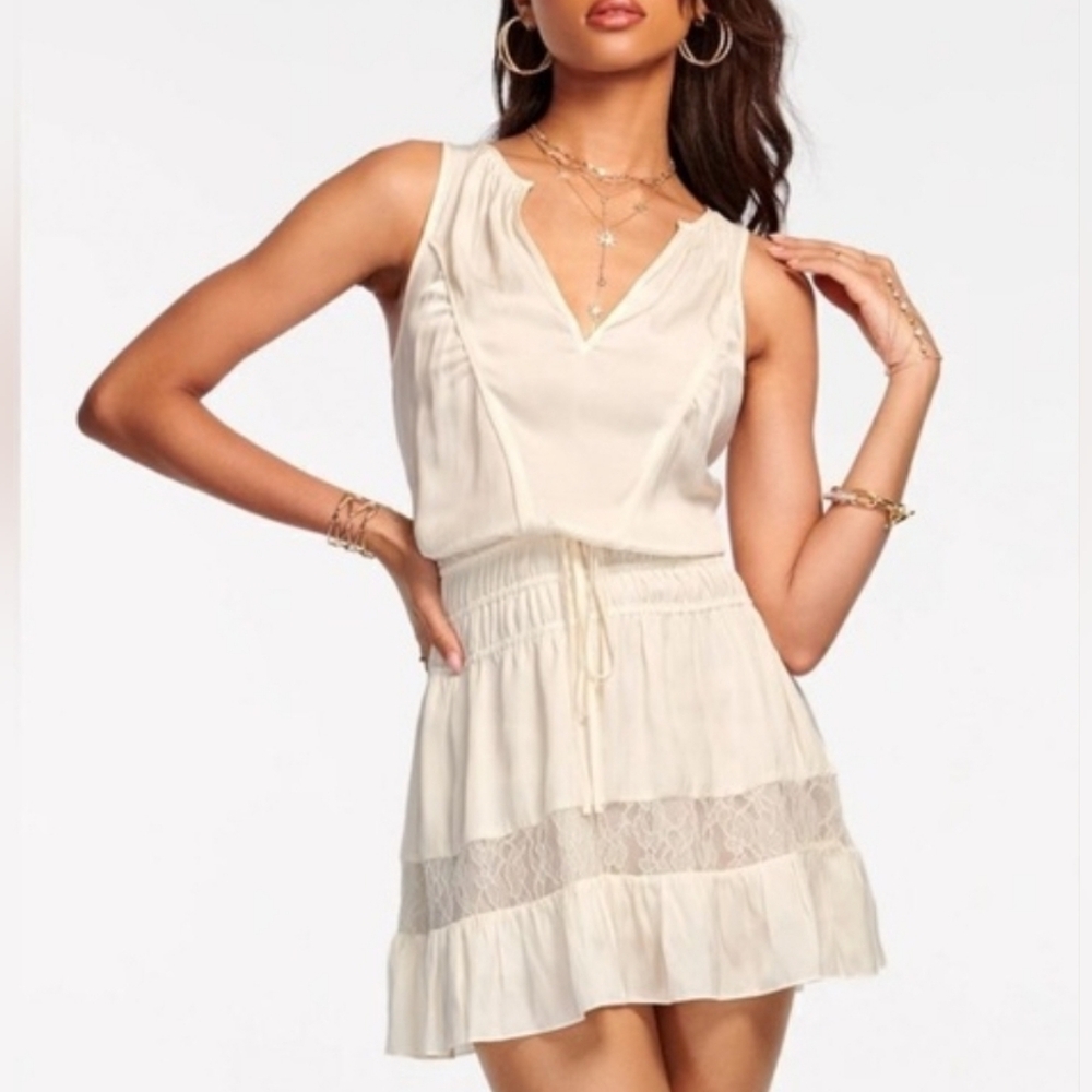 Nwt Ramy Brook Mariah Dress, Ivory, S